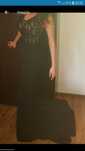 Rochie neagra cu trena