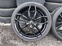 SET JANTE Rial Lucca 8jx20 ET36 - 5x114.3 Diamond Black-245/35 R20