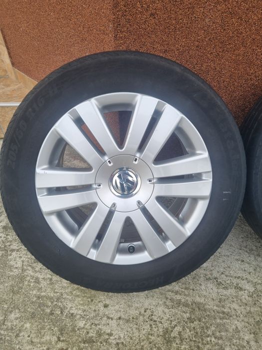 Jante Originale Vw R16 5x112 cu anvelope vară 205/60R16