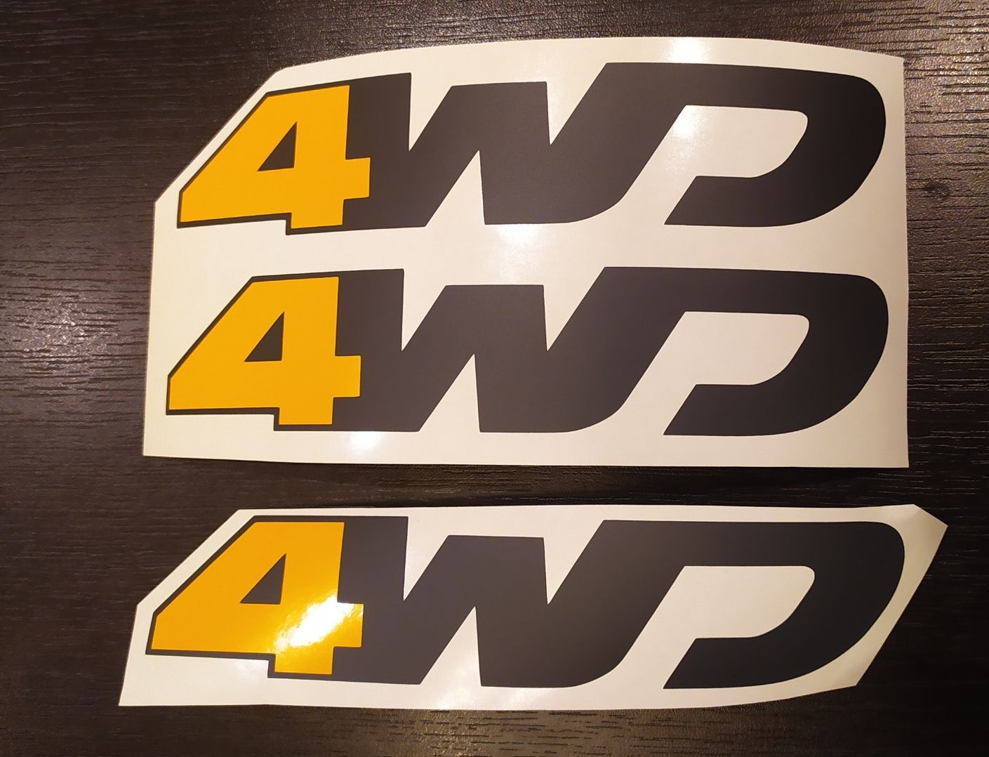 Sticker 4WD Duster vechiul model/ABS Plus