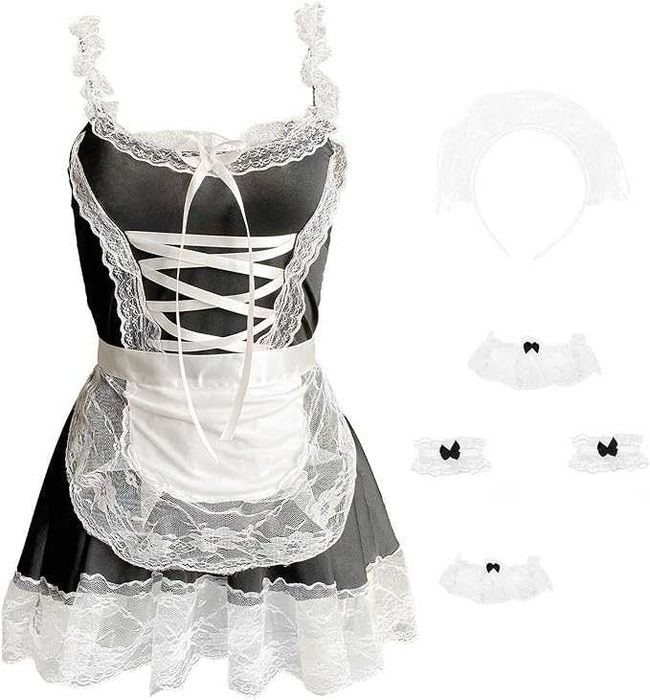 Costum carnaval Rochie de servitoare Zyimsva , marimea S-M