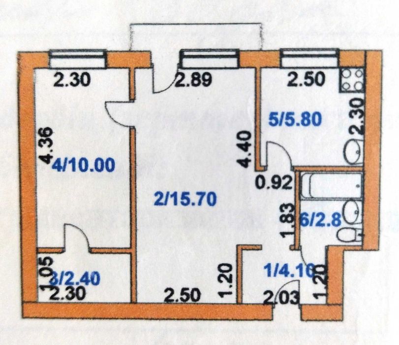 ПРОДАМ 2-х ком кв адр 2-30