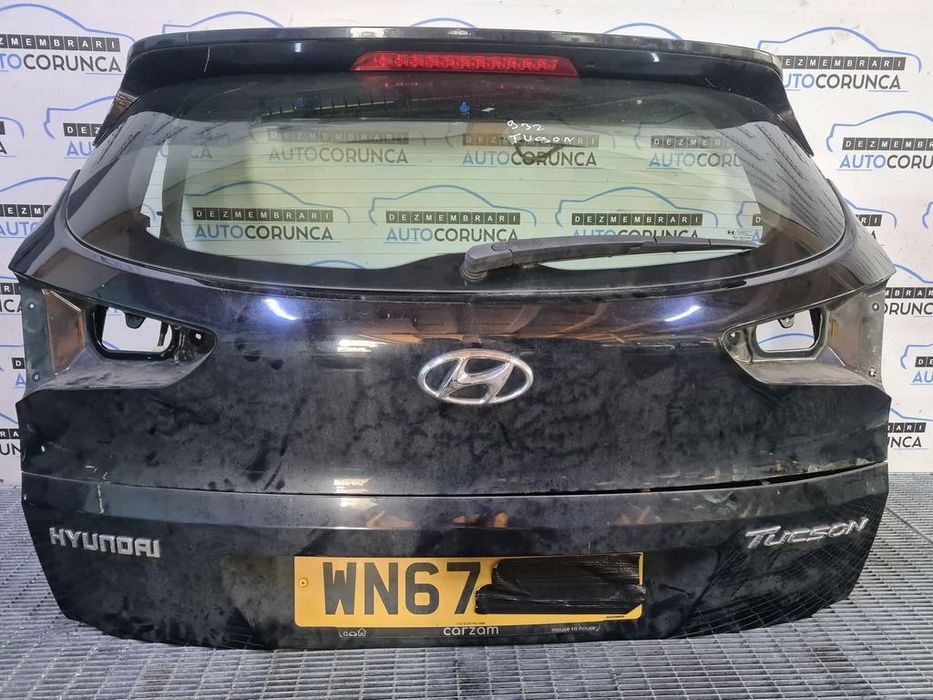 Haion Cu Luneta Hyundai Tucson III 2015 - 2018 SUV 4 Usi NEGRU PAE (932)
