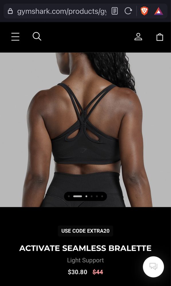 ЧИСТО НОВИ! GymShark Бюстиета | Activate Seamless Bralette