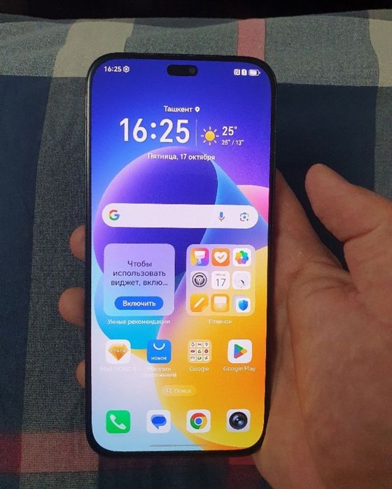 Huawei Honor 200 Lite 5G 8+8/256GB Black Igravoy Holati Yaxshi Zor 5G