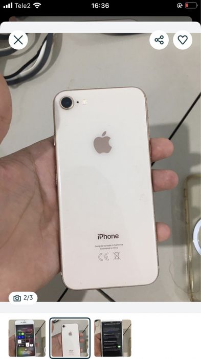 Айфон 8 64гб белый