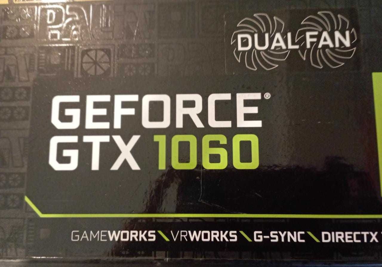 Видеокарта NVIDIA GeForce® GTX 1060 Dual6 GB