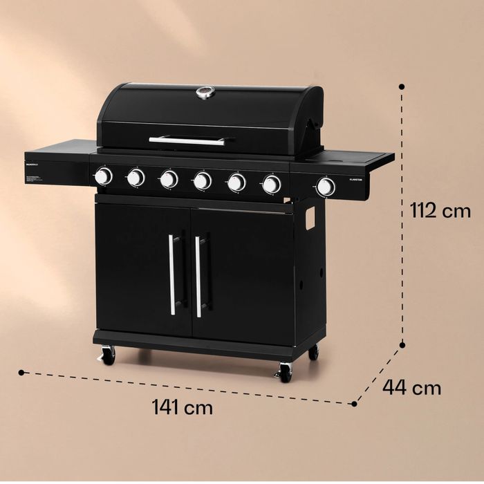 Gratar pe gaz Klarstein Valdosta 6.1 – Nou, în cutie