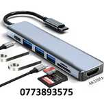 Adaptor laptop Macbook Pro air 13 15 type-c HDMI card SD usb dock hub