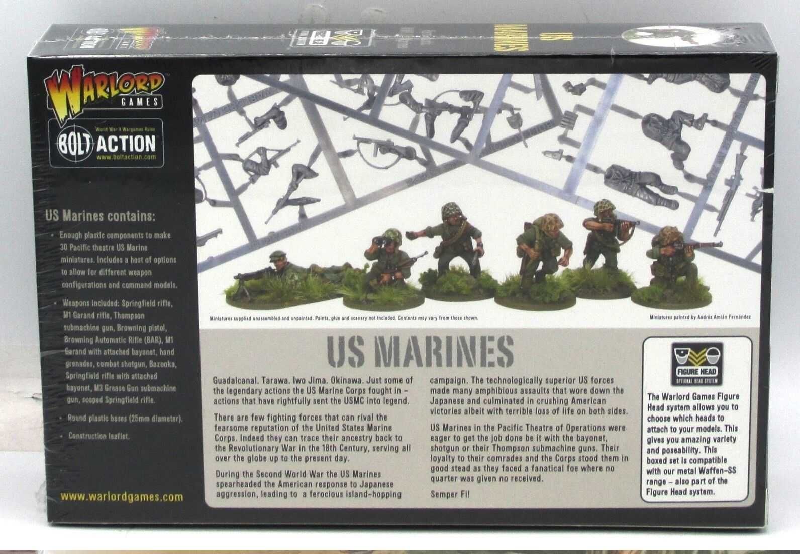 Figurine Bolt Action 28cm US Marines set 30buc.