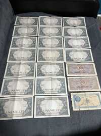 Vand bancnote de 1000 lei din 1941-1947 pachet 18 buc