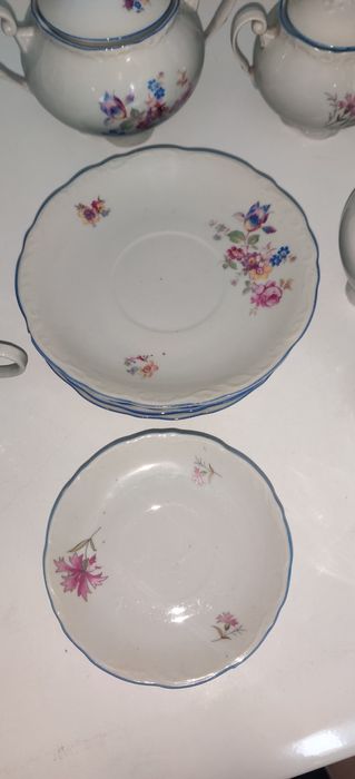 Set ceai și cafea porțelan, ambele noi!