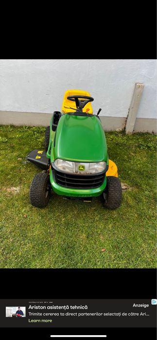 Tractoraș de gazon John Deere 18.5 CP