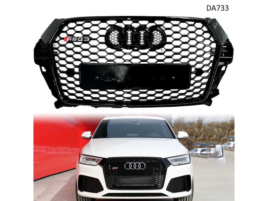 Grila fata RS pentru Audi RSQ3 2015 - 2019 fagure