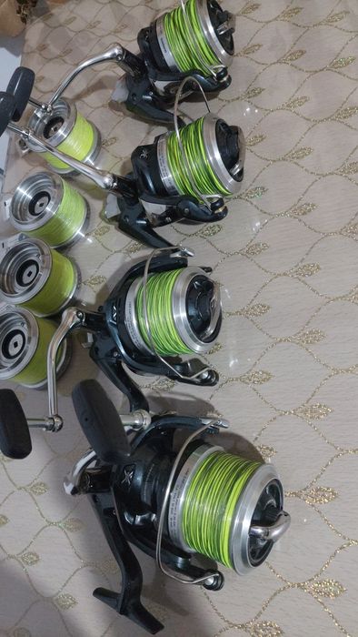 Set 4 mulinete shimano ultegra 14000 xtc cu tamburi de rezerva