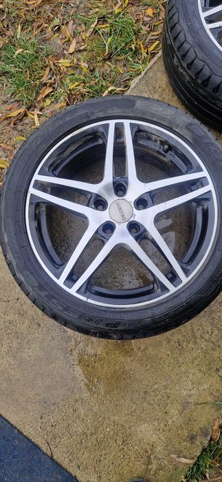 Set 4 jante aliaj Dezent 17” + anvelope Firestone 225/45 R17