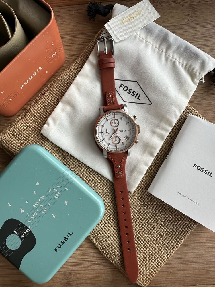 Ceas Fossil Boyfriend nou de dama pachet complet