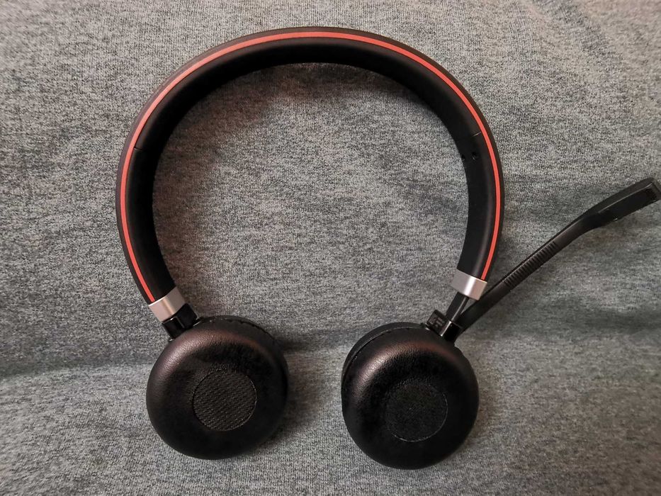 Jabra Evolve 65 casti Hsc018w Stereo Wireless Bluetooth fara accesorii