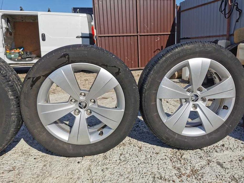 jante aliaj skoda superb 3 r17 model helios jante 17 aliaj vag 5x112