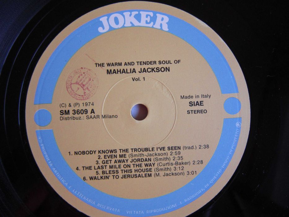 rar vinil Mahalia Jackson,Golden Gate Quartet Gospels&Spirituals 1983