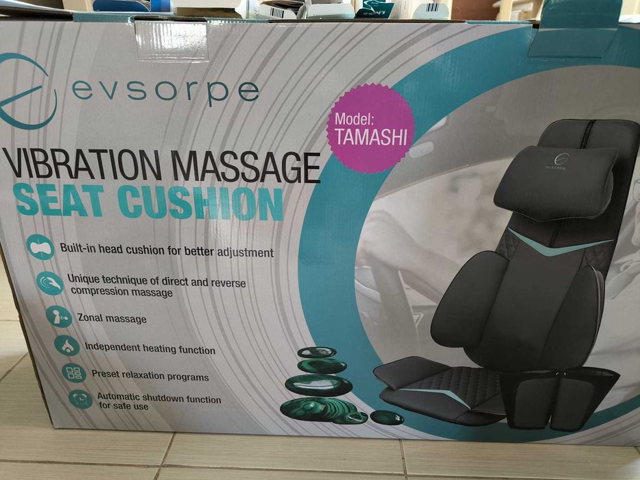 Aparat masaj cu vibrații Evsorpe, model Tamashi, nou