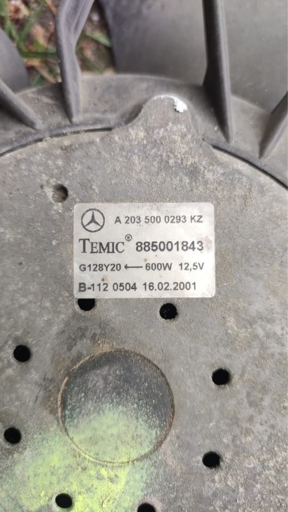 Охладителна перка за Мерцедес w203