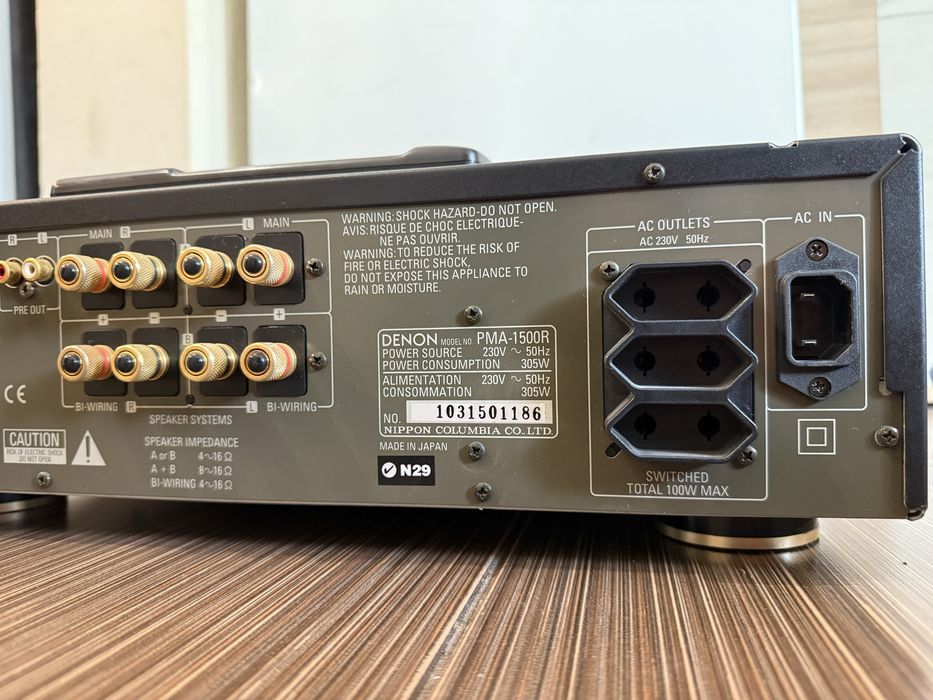 Denon PMA-1500r Качествен стерео усилвател
