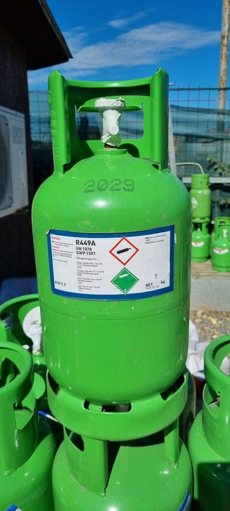 Freon R449 (10kg) Agent refrigerant in butelii reincarcabile conforme