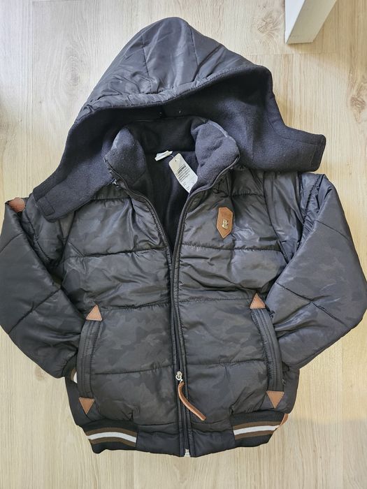 Чисто ново Зимно яке с полар за момче