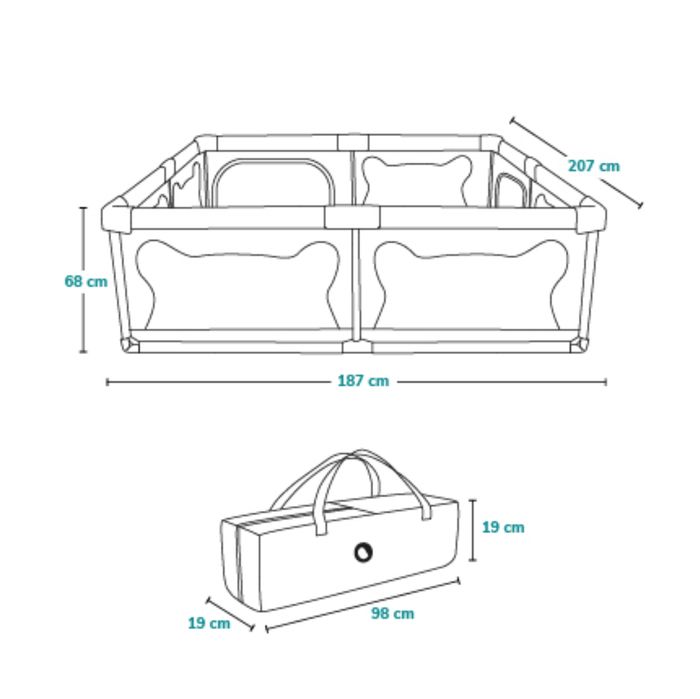 Tarc lionelo willow xl 180 x 200 nou