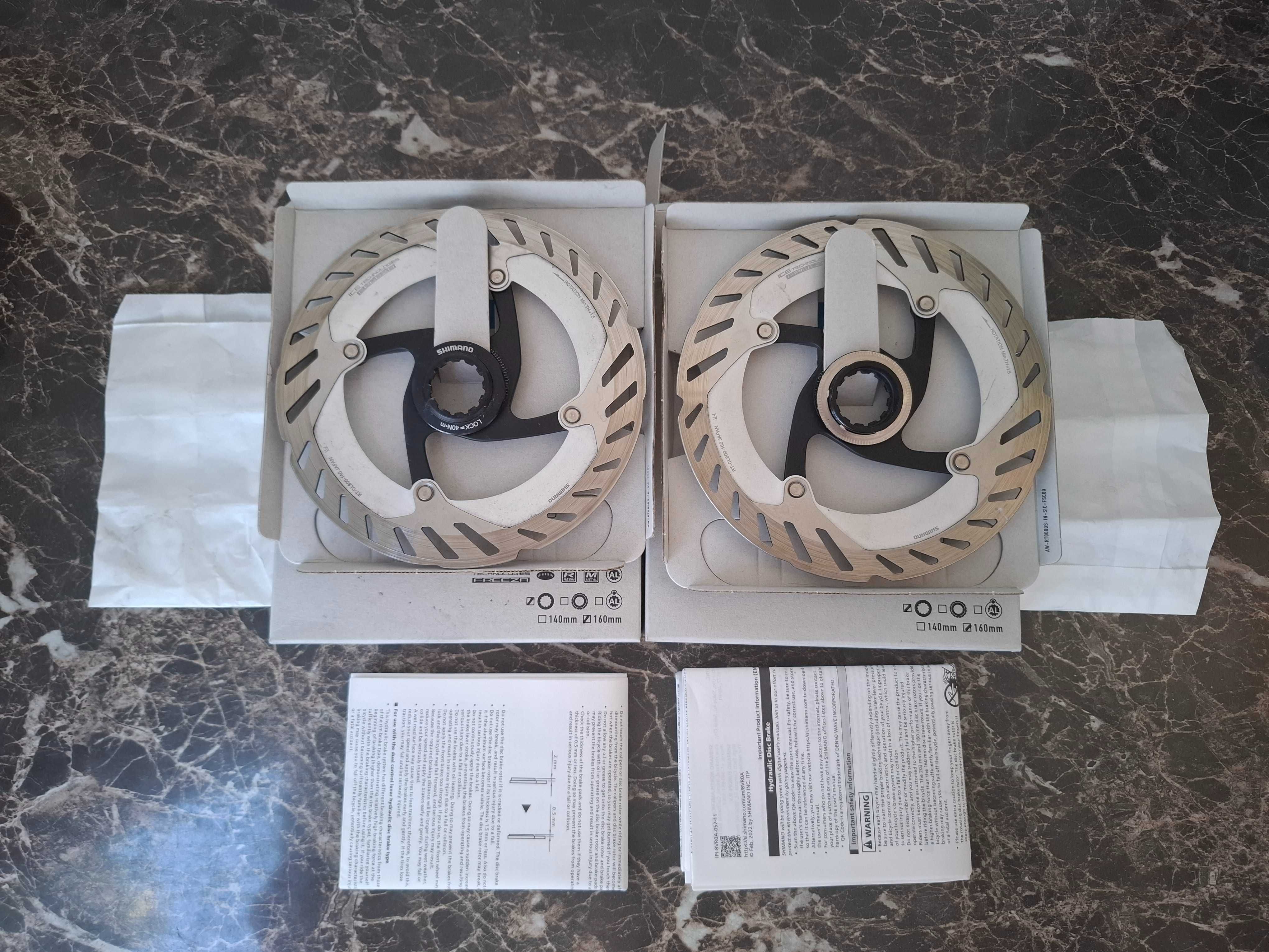 Discuri frana Shimano Ultegra CL800 160 mm - 2 buc.