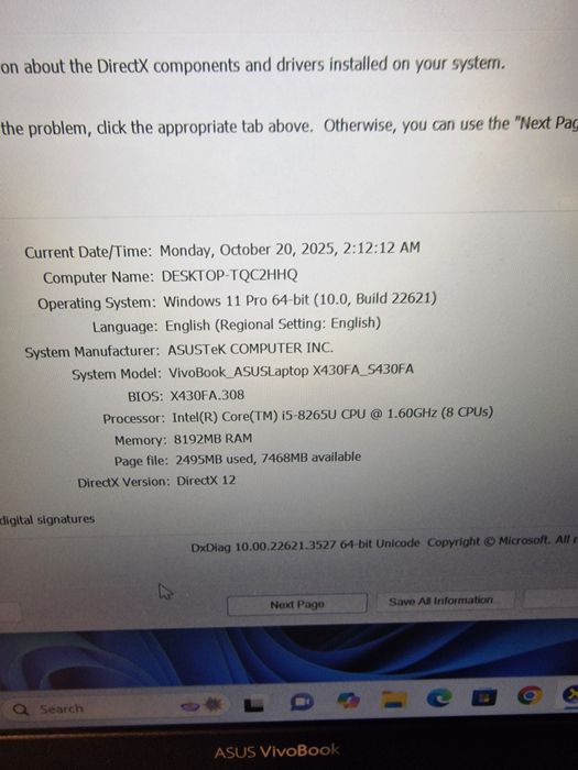 Laptop Asus Vivobook S14