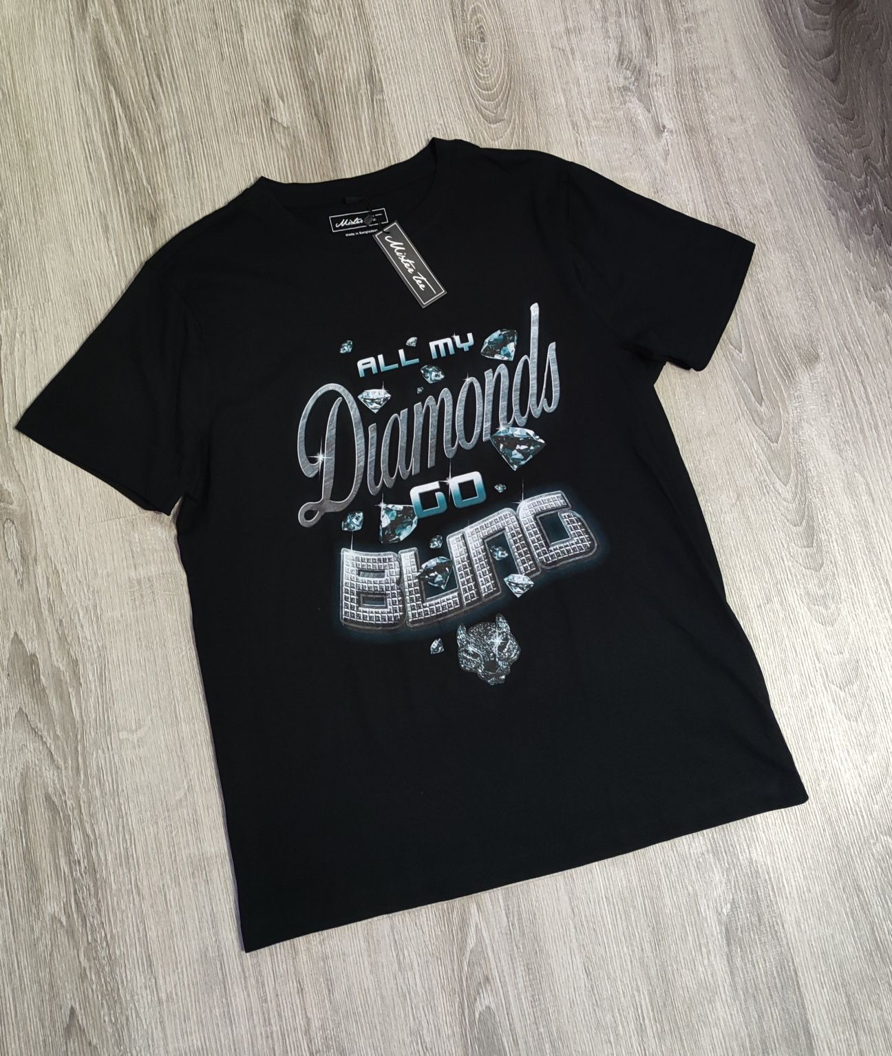 Нова мъжка тениска Mister Tee L size