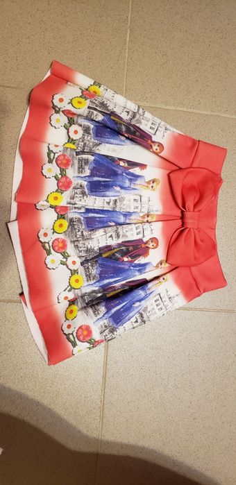 Rochite fusta fete fetite hanorac plover bluza 6 - 8 ani