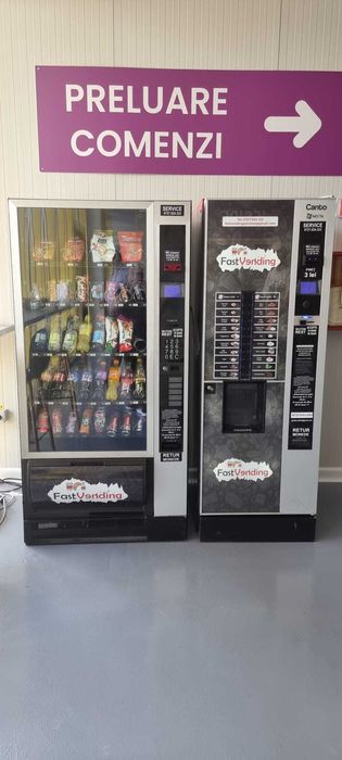 Ampasam gratuit automate cafea si snack