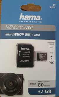 MicroSD 32Gb Hama Sigilat