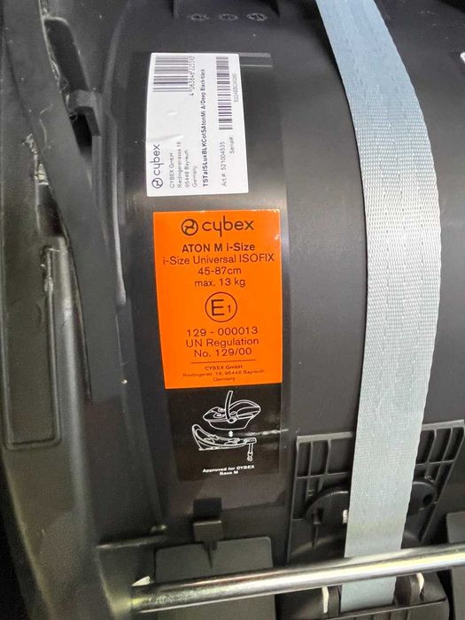 Cybex Aton M-i size, culoare Deep Black