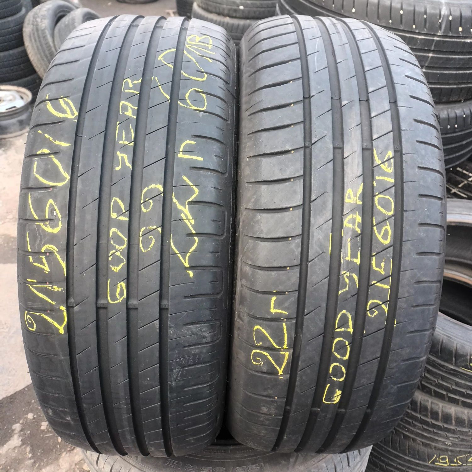 215 60 16 GOOD YEAR 2бр.летни дот 2022г