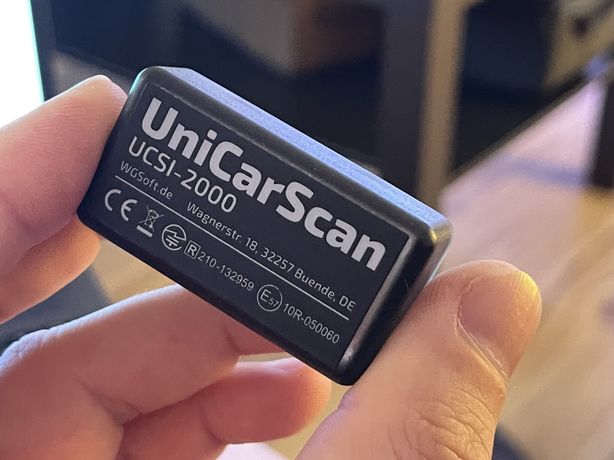 UniCarScan UCSI-2000 adaptor OBD pentru Bimmercode si Bimmerlink