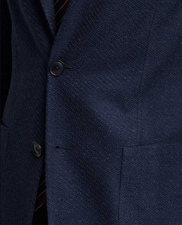 Sacou slim blazer 48 M premium Mario Conti lana moale