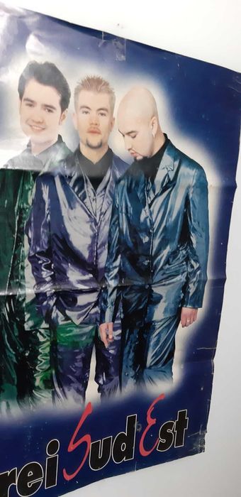 Poster/afis original oficial profesional cu 3 sud est