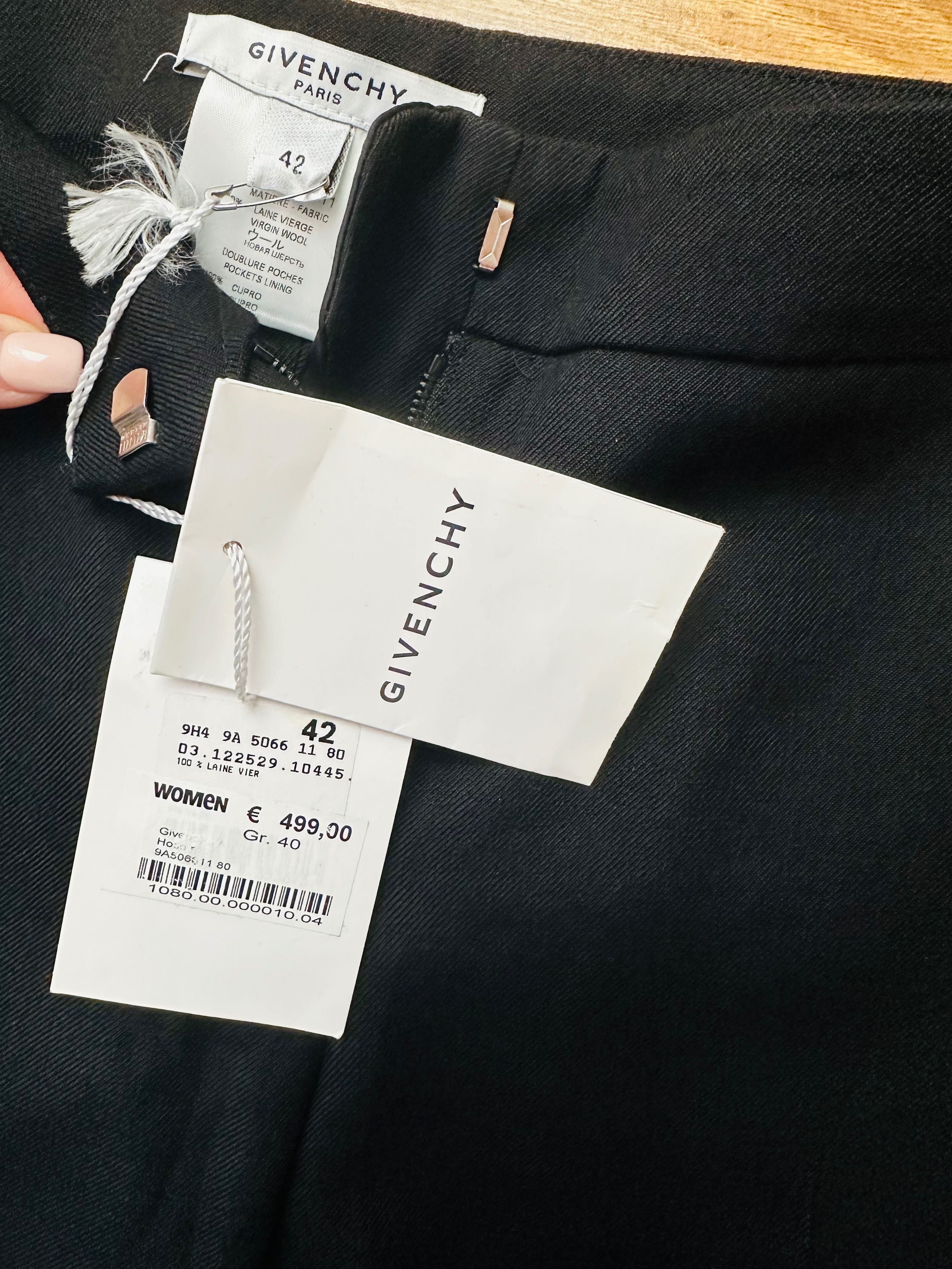 Givenchy, pantaloni originali de damă, 100%lana, M-L