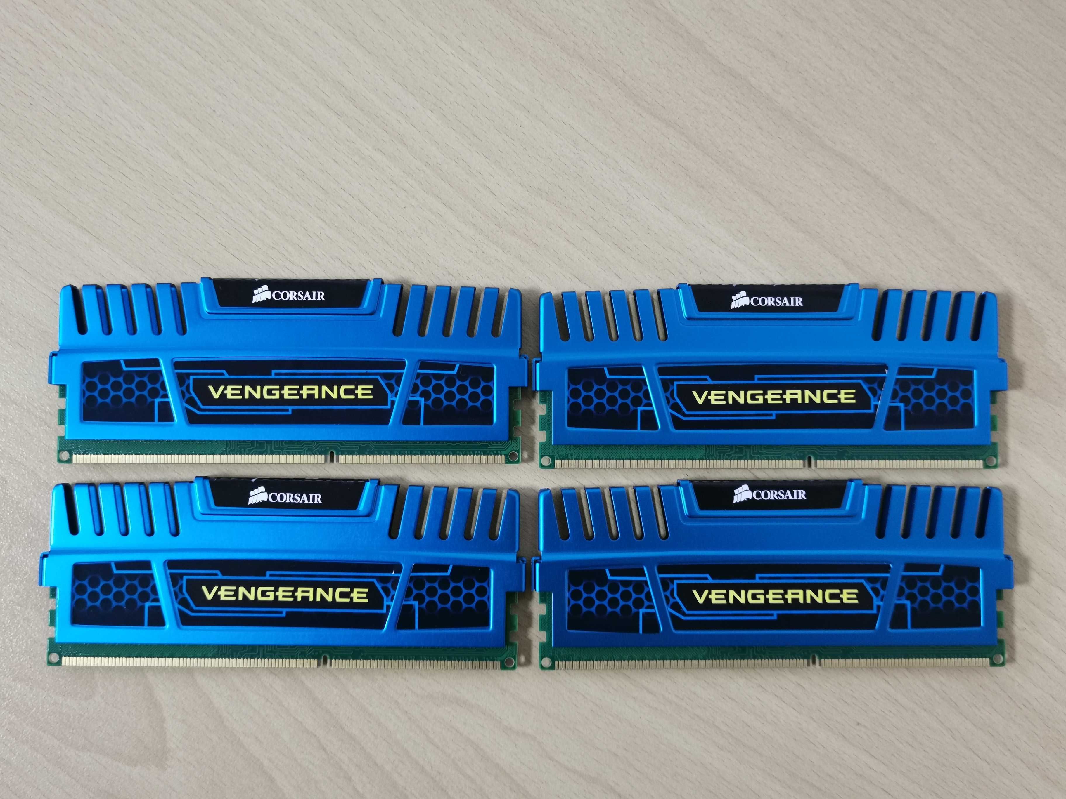 Corsair Vengeance Blue 16GB kit (4x 4GB) DDR3 RAM