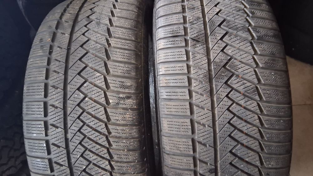 2-броя зимни гуми 255/45/R19 Continental