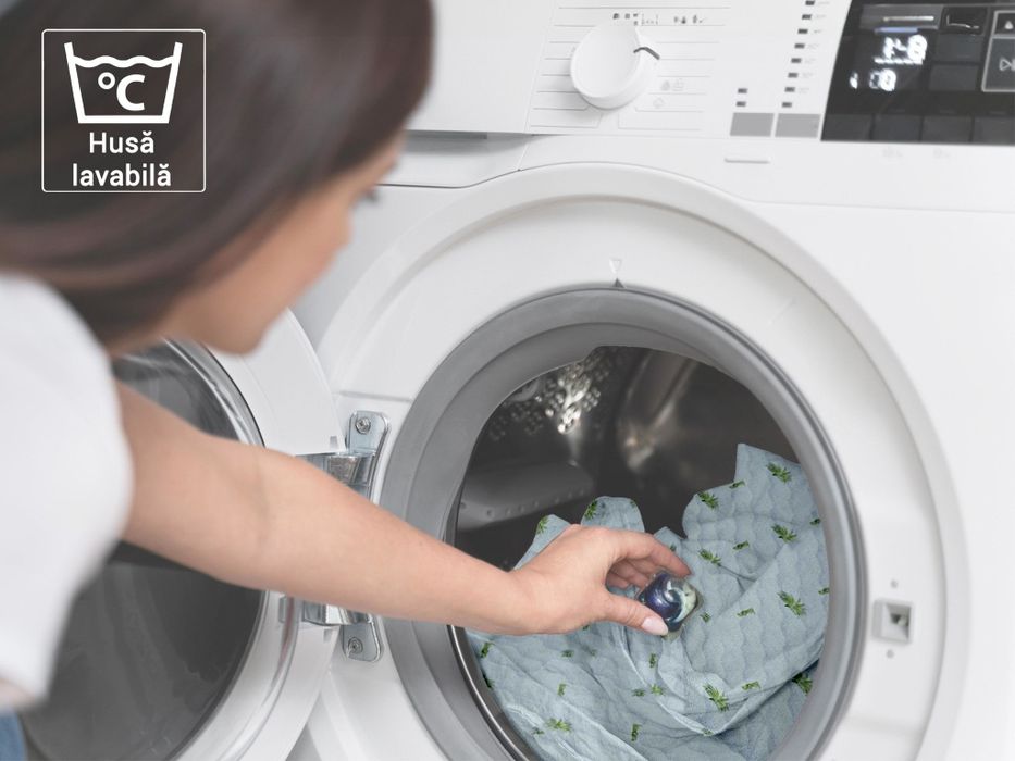 Saltea înaltă din spumă Relax Premium 90x200x25 – husă Lavender