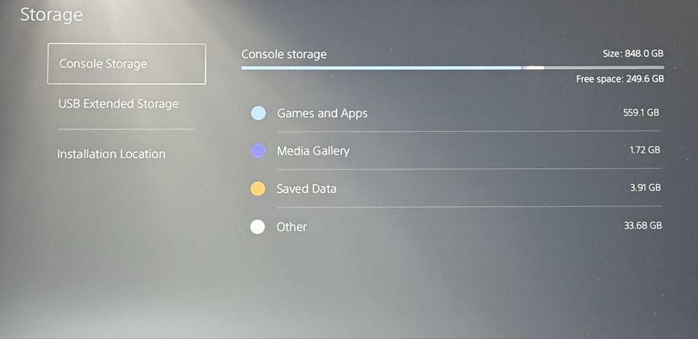 Конзола Sony Playstation 5 Digital edition, 825GB, 1 джойстик White