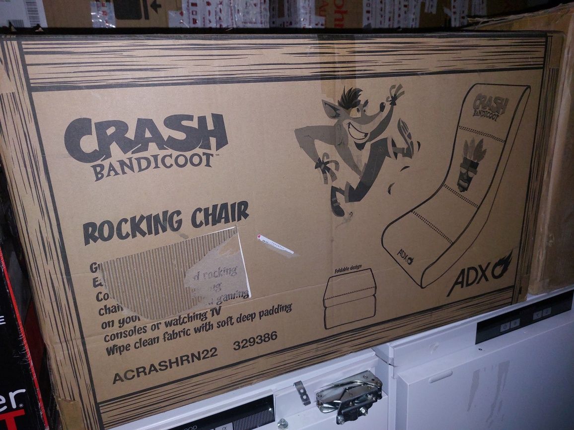 Сгаваем геймърски стол X Rocker Video Rocker Gaming Chair