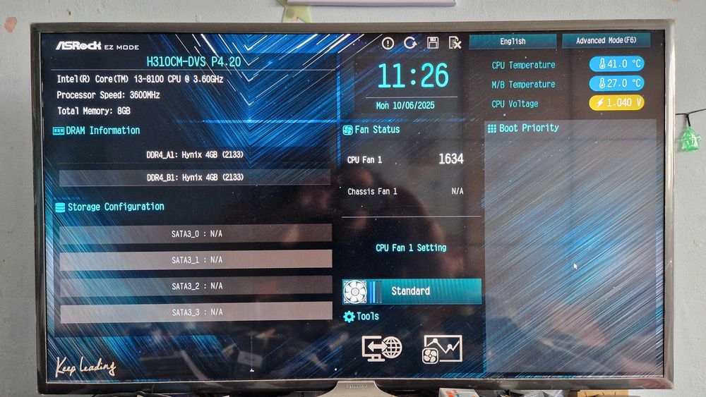 Vand KIT (Gen 8) QUAD i3-8100+H310+8GB DDR4+Cooler !! NOU !! la 300lei