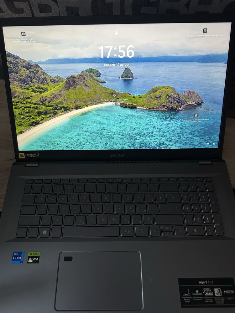 Acer Aspire 5 с 8 месеца гаранция