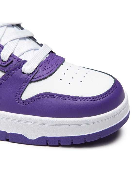 Puma Pantofi sport BASCHETI NR.43 insertii piele RBD Game Violet